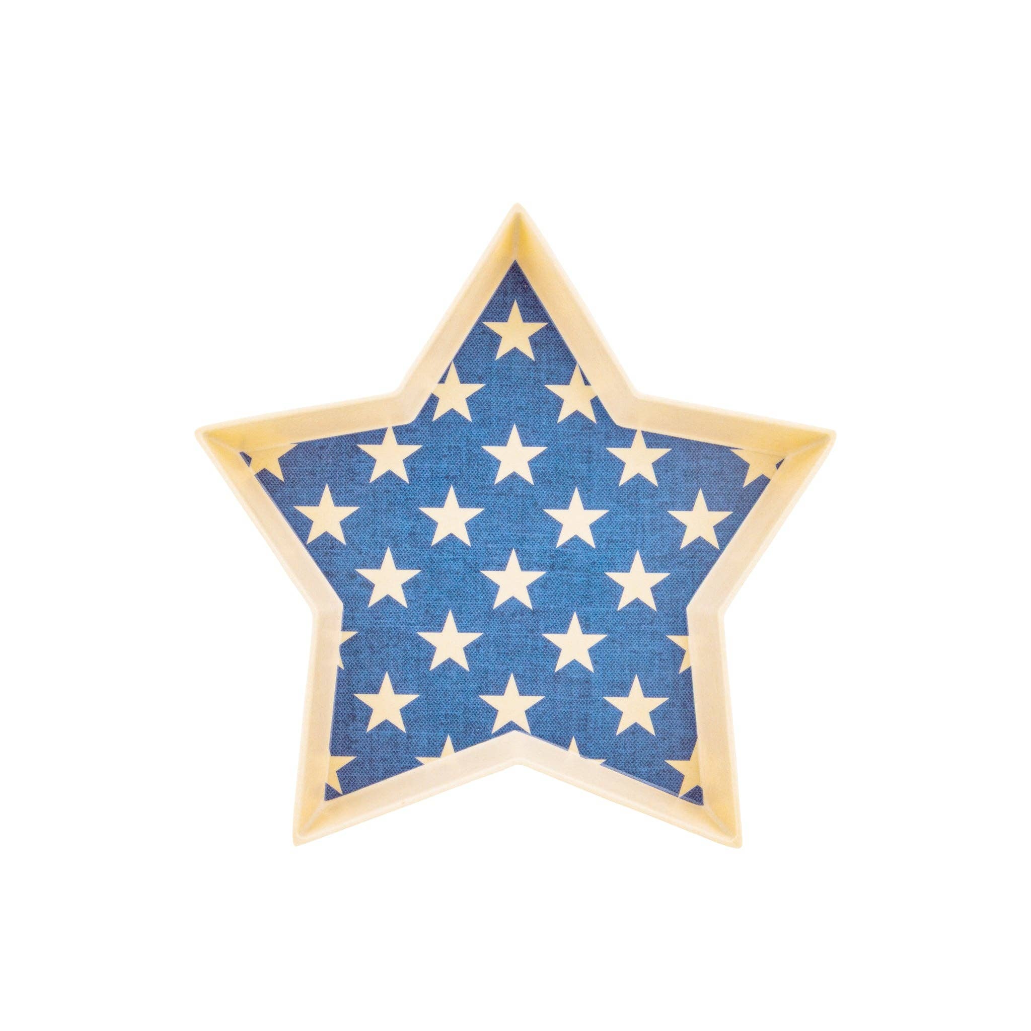 Hamptons Star Shaped Bamboo Tray Set